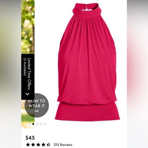 BOSTON PROPER HALTER SZ SMALL - Picture 6 of 6